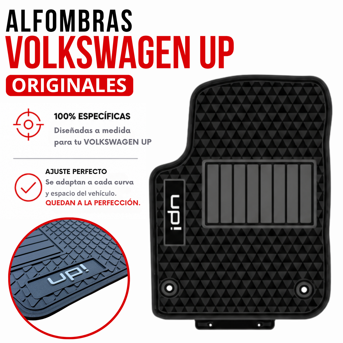 Alfombras Volkswagen Up! Alfombras Especificas Originales