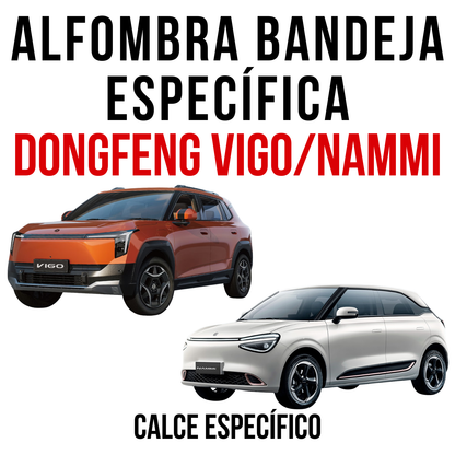 Alfombra Dongfeng Nammi y SUV VIGO Juego Bandeja Rígida 5d Original
