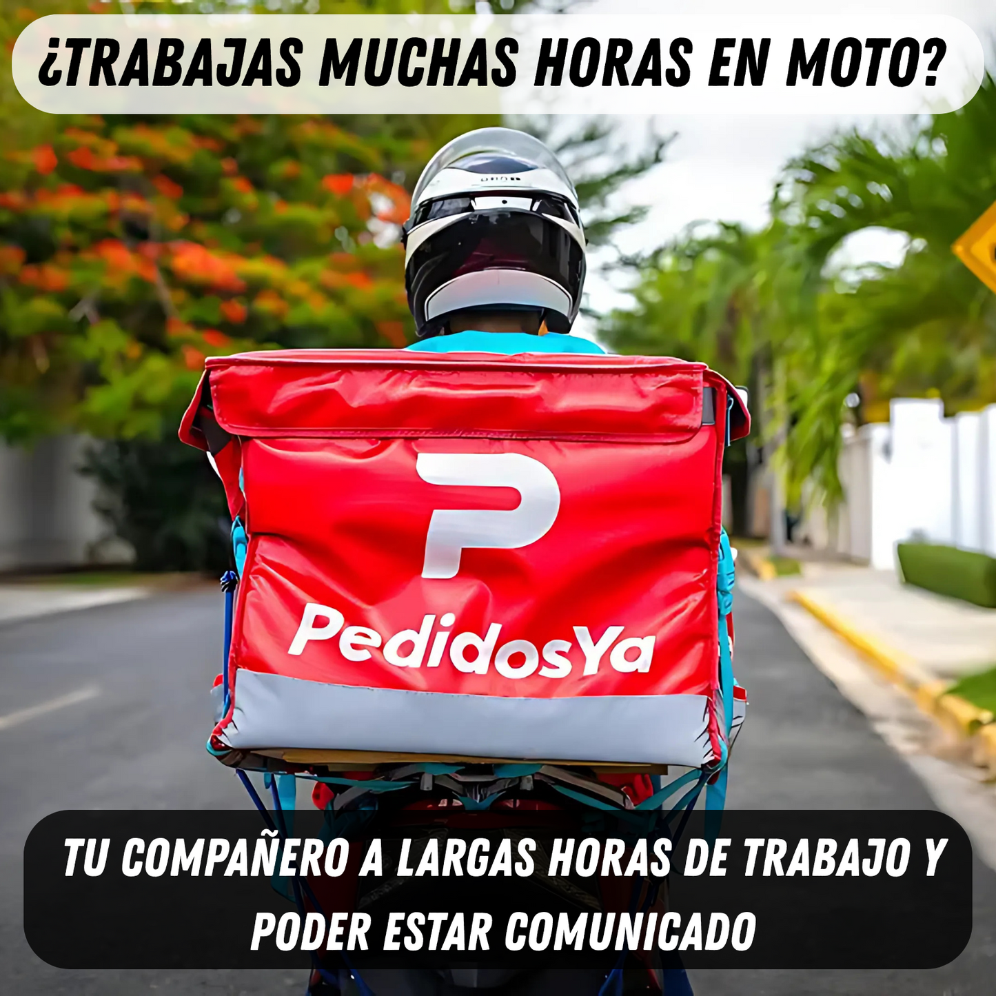 Intercomunicador Moto Casco Inalámbrico Bluetooth Llamadas