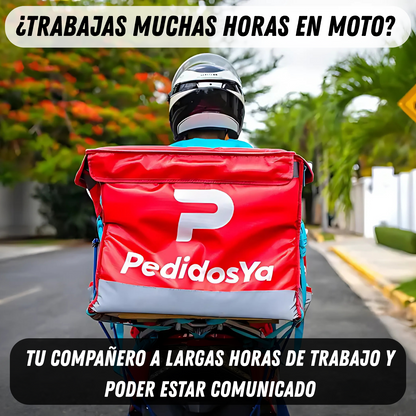 Intercomunicador Moto Casco Inalámbrico Bluetooth Llamadas