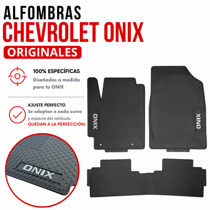 Juego Set Alfombras Chevrolet Onix Originales Especificas