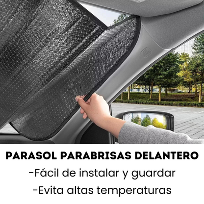 Parasol Para Autos Enrollable Grande Parasol Parabrisas Auto