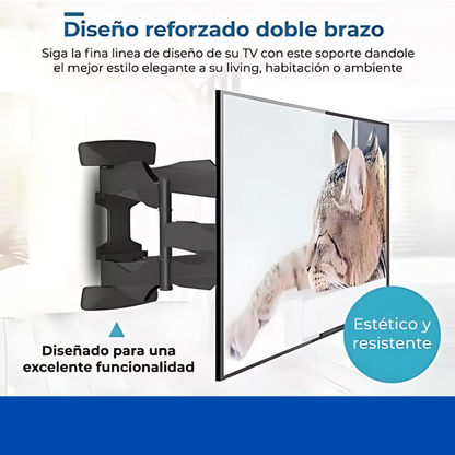 Soporte Para Smart Tv Led Televisor Móvil Articulado 32-70