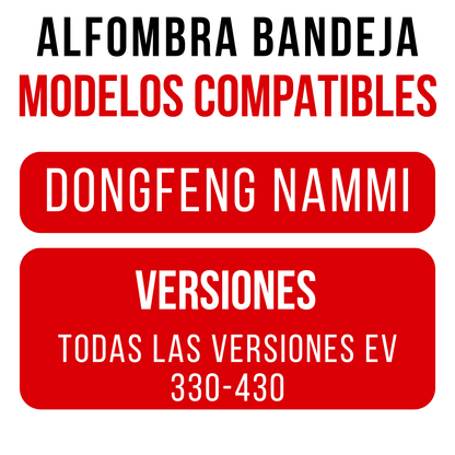 Alfombra Dongfeng Nammi Juego Bandeja Rígida 5d Original auto