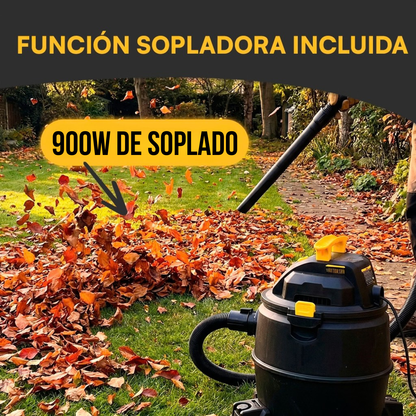 Aspiradora Industrial Profesional Stanley De Tacho Sin Bolsa POLVO Y AGUA
