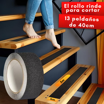 Cinta Antideslizante Adhesiva Anti-caídas Para Escaleras 5m