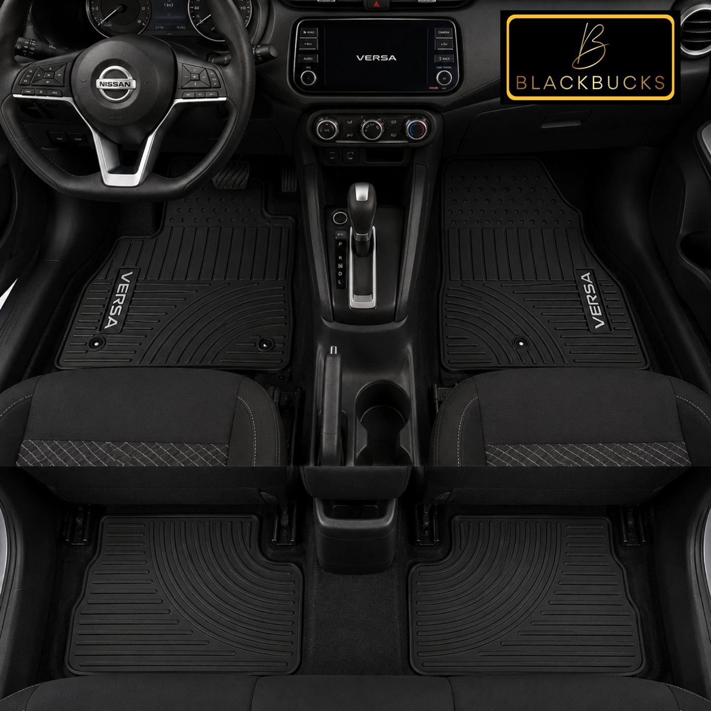 Juego alfombra Nissan Versa +2020 especificas originales