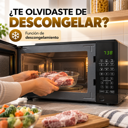 Horno Microondas Digital Para Cocina Xion 20l 700w Negro