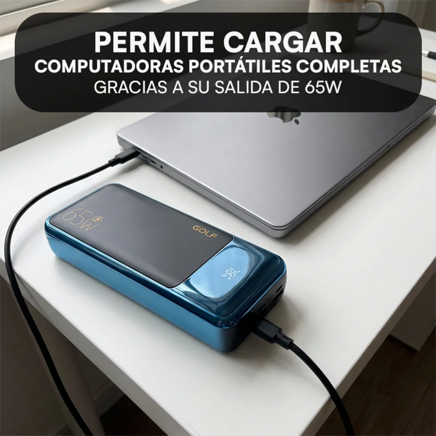 Power Bank Batería Portátil Externa Carga Rápida 30000mah