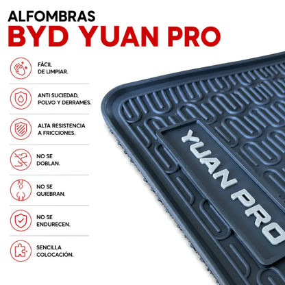 Juego Alfombra Byd Yuan Pro Auto Suv Específica Originales