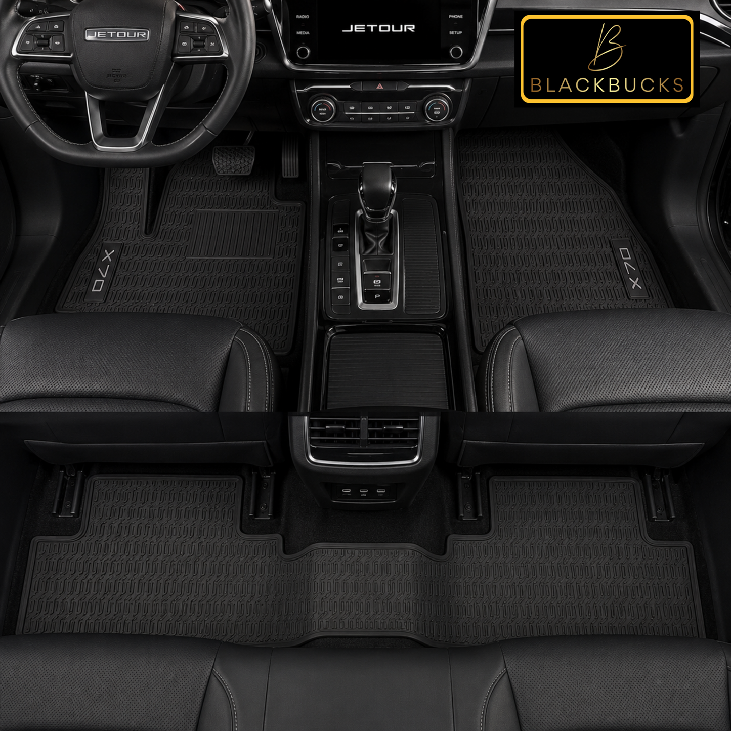 Juego Alfombra JETOUR X70 Específicas originales Auto Suv