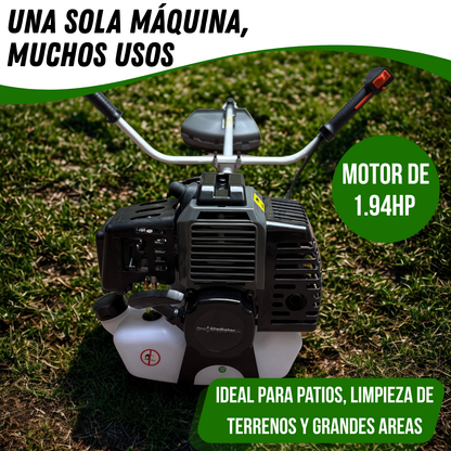 Desmalezadora Cortadora De Pasto Bordeadora A Nafta 52cc 2t