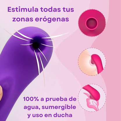 Succionador Vibrador De Clítoris Consolador Estimulador Usb