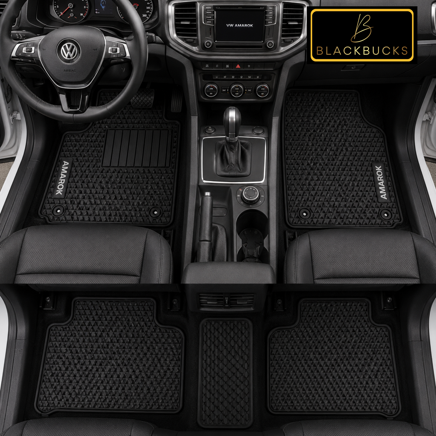 Juego Alfombra auto especifica VW Volskwagen AMAROK +2010