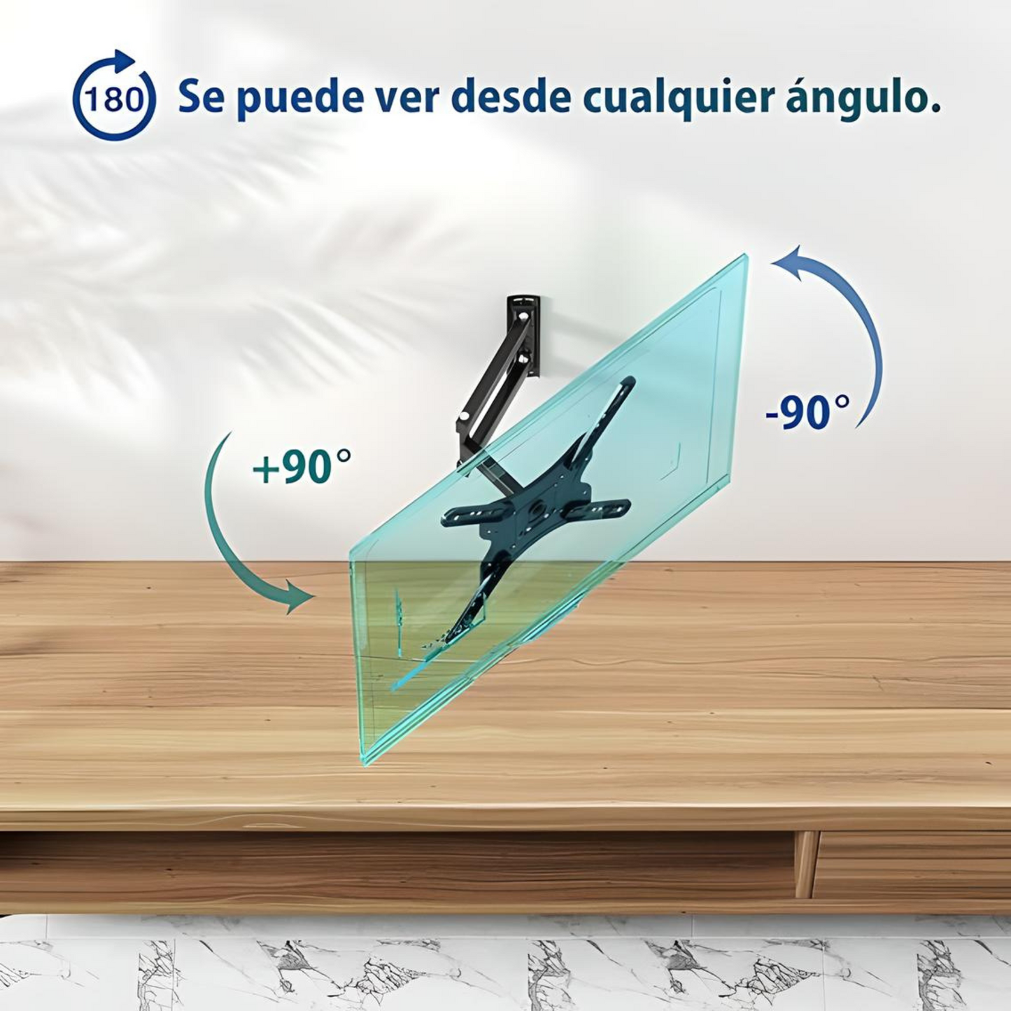 Soporte de tv extensible 26" a 55"