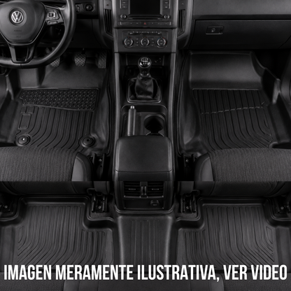Alfombra Volkswagen Amarok Bandeja Rígida 5d Bandeja De Piso