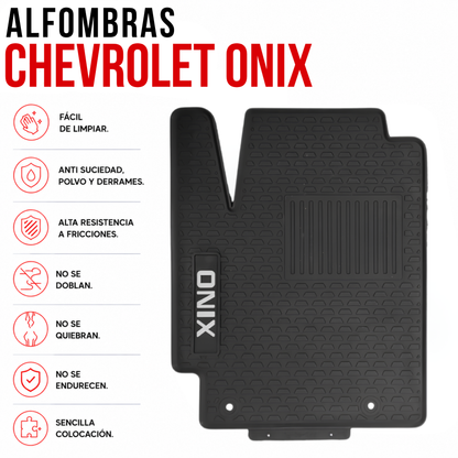 Juego Set Alfombras Chevrolet Onix Originales Especificas