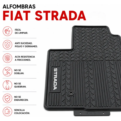 Alfombras Fiat Strada Juego Original Alfombras Especificas