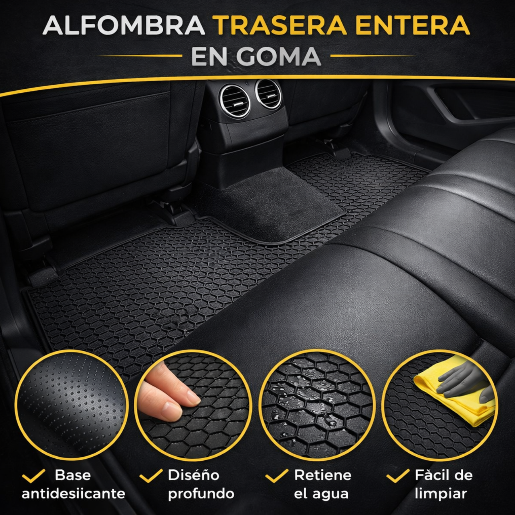 Juego Alfombras Universales Auto