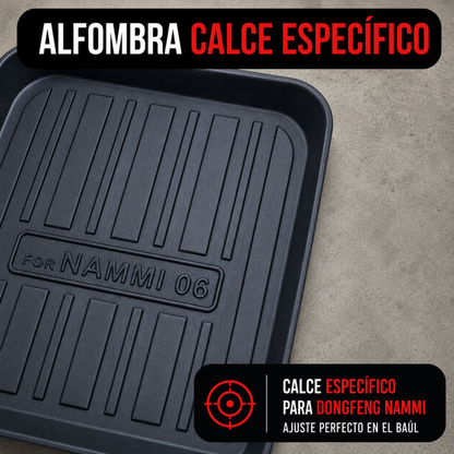 Alfombra Baúl Valija De Nammi Bandeja Rígida Auto Específica