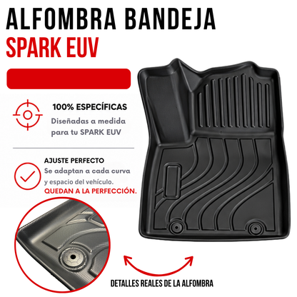 Juego Alfombras Bandeja Rígida 5d Específica Chevrolet Spark Euv