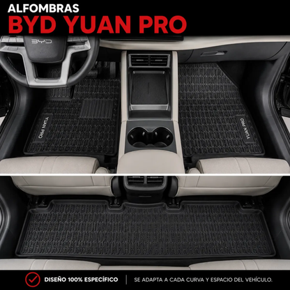 Juego Alfombra Byd Yuan Pro Auto Suv Específica Originales