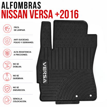 Juego Alfombra Nissan Versa +2016 Especificas Originales