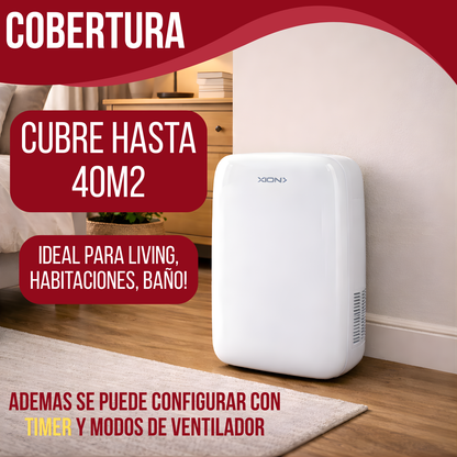 Deshumidificador De Aire Quita Humedad Hogar Baño 12lts Día