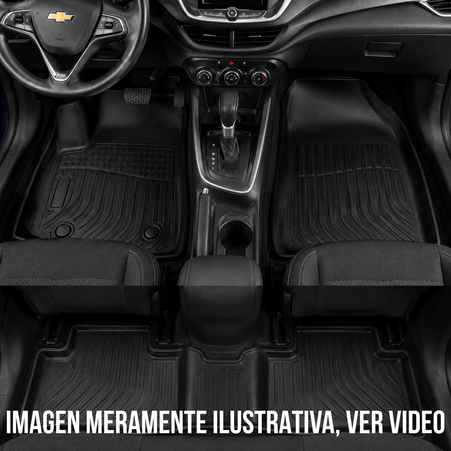 Alfombra CHEVROLET ONIX HATCHBACK/SEDAN Bandeja Rígida 5d Bandeja De Piso