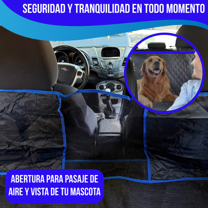 Funda Cubre Asiento Auto Protector Impermeable Mascotas