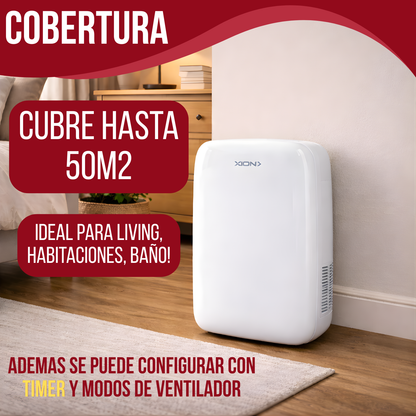 Deshumidificador De Aire Quita Humedad Hogar Baño 18lts Día