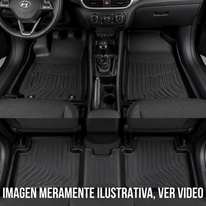Alfombra HYUNDAI HB20 Bandeja Rígida 5d Bandeja De Piso