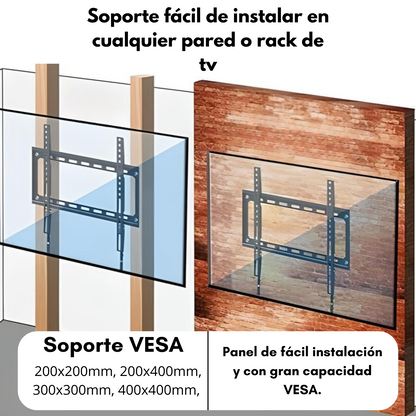 Soporte Para Tv Televisor Fijo Total En Pared Soporte Universal 32 43 50 55