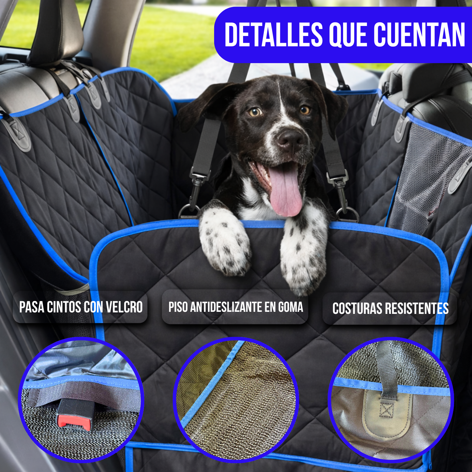 Funda Cubre Asiento Auto Protector Impermeable Mascotas