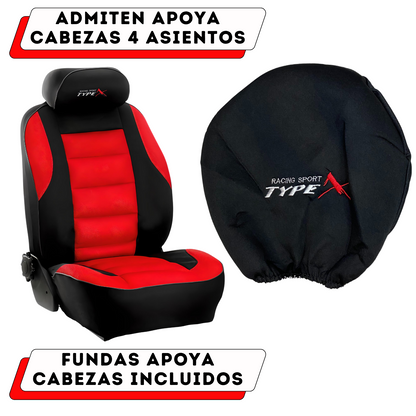 Fundas Asiento De Auto Juego Fundas Cubreasiento Universal