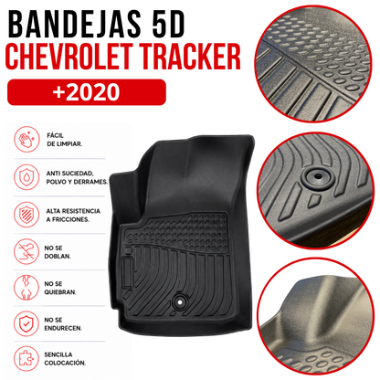 Alfombra Chevrolet TRACKER Bandeja Rígida 5d Bandeja De Piso