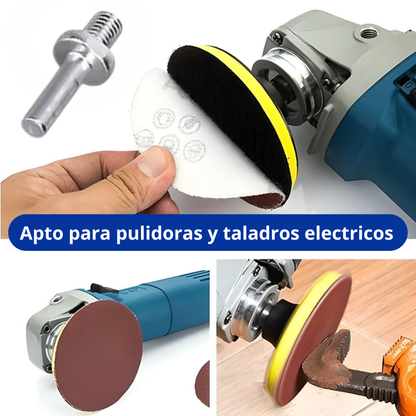 Kit Restaurador Revividor Pulidor De Faros Ópticas De Auto