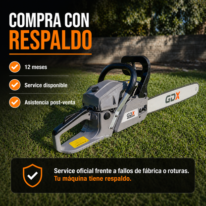 Motosierra A Nafta 52cc 2.5hp A Cadena Espada 20 Motosierra