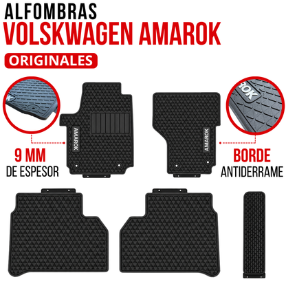 Juego Alfombra auto especifica VW Volskwagen AMAROK +2010