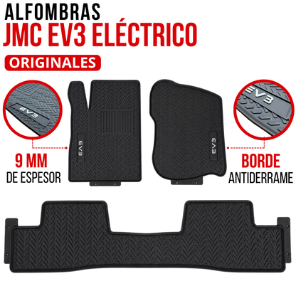 Juego Alfombras GOMA JMC EV3 Específicas Auto originales