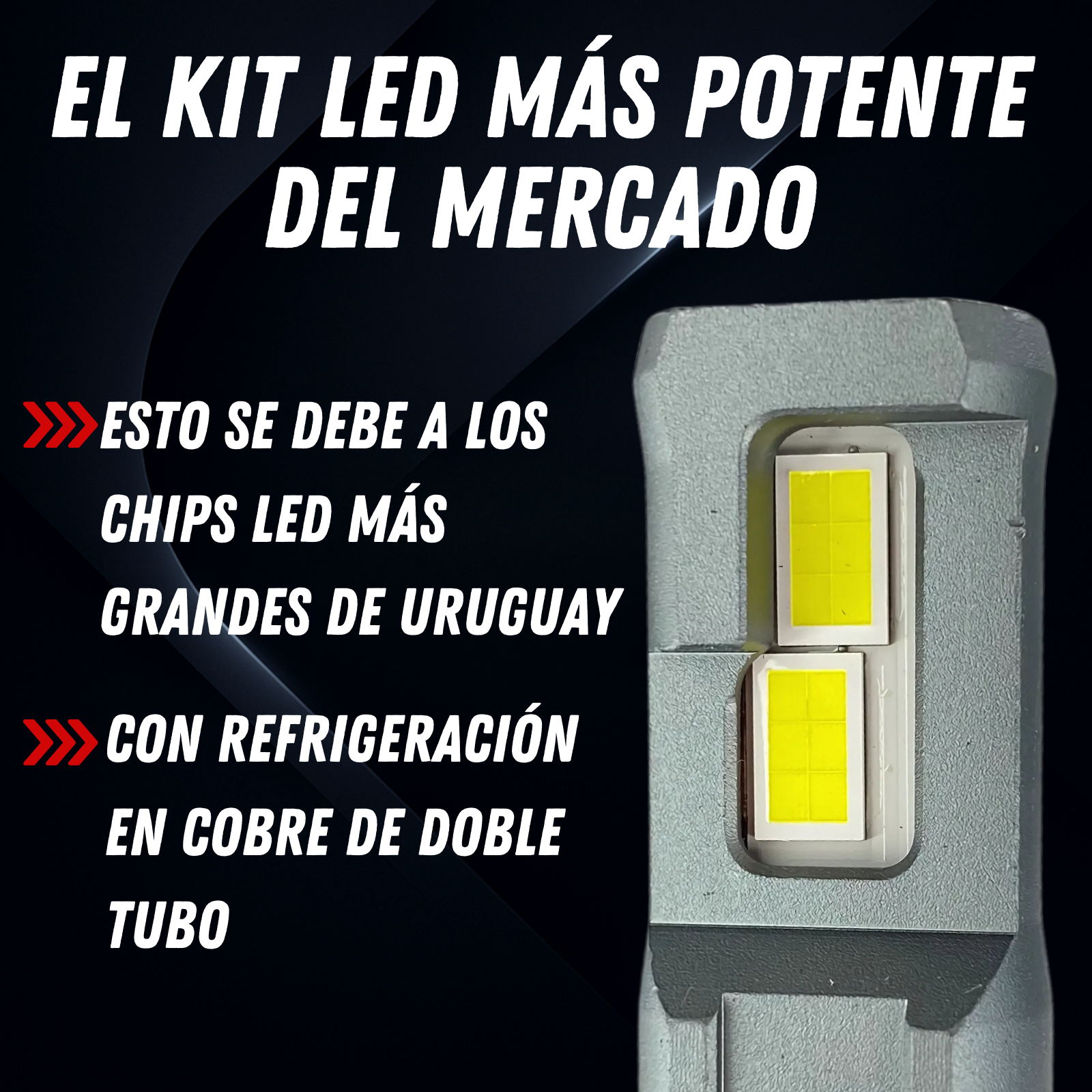 Kit Lamparas Led Auto Cree Led Black Sapphire Ir100 Dakar H1 H4 H7 H11