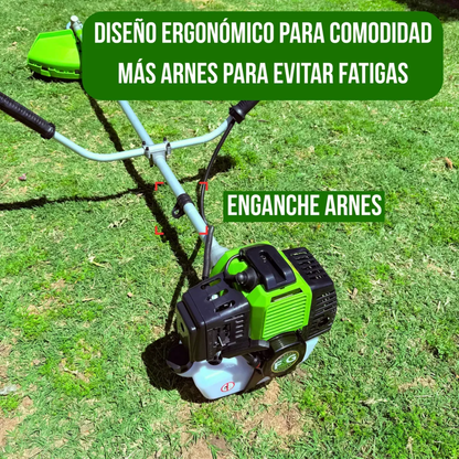 Desmalezadora Cortadora De Pasto Bordeadora A Nafta 52cc Forest y Garden
