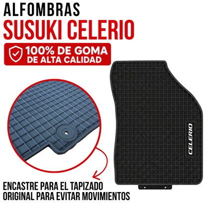 Juego Alfombra Auto Susuki Celerio Especificas Originales