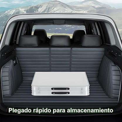 Mesa Plegable Desarmable De Camping Jardín Feria Tipo Valija