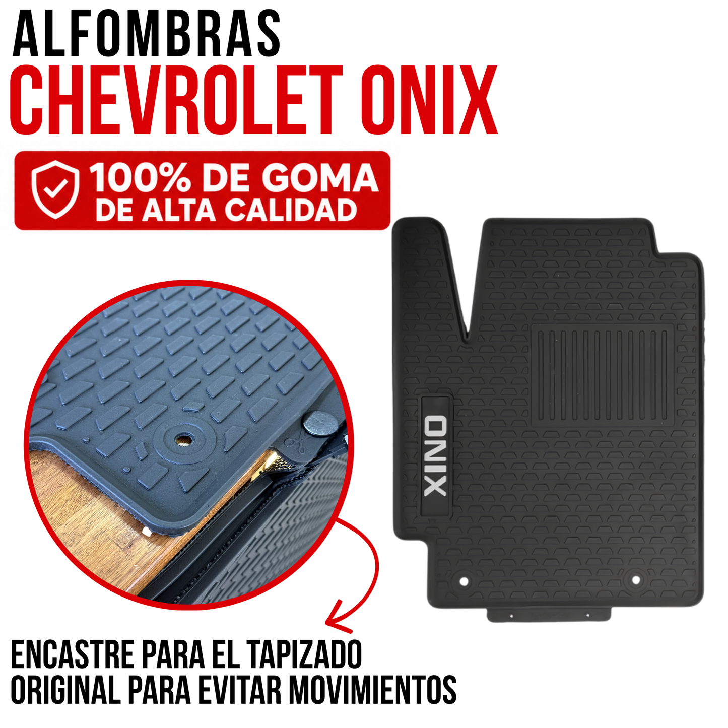 Juego Set Alfombras Chevrolet Onix Originales Especificas