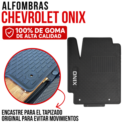 Juego Set Alfombras Chevrolet Onix Originales Especificas