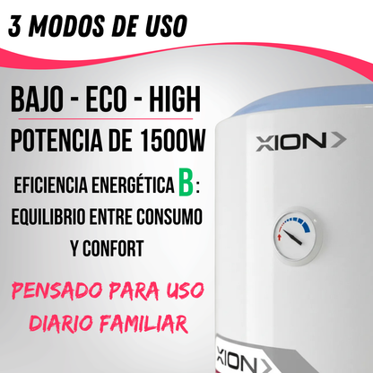 Calefon Termotanque Eléctrico Xion 30 Litros Agua Caliente