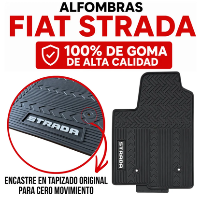Alfombras Fiat Strada Juego Original Alfombras Especificas