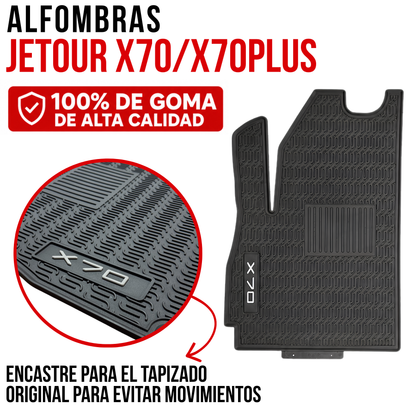 Juego Alfombra JETOUR X70 Específicas originales Auto Suv