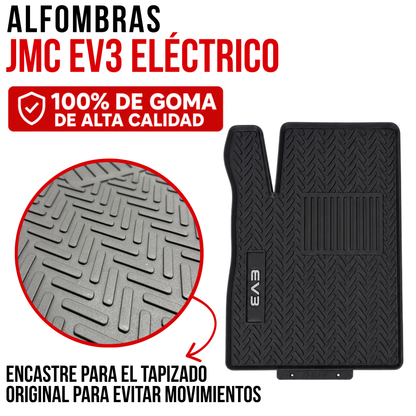 Juego Alfombras GOMA JMC EV3 Específicas Auto originales